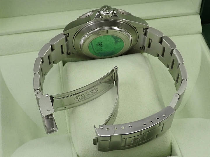 ロレックス サブマリーナー デイト Ref.16610LV ステンレススチール ブラック文字盤