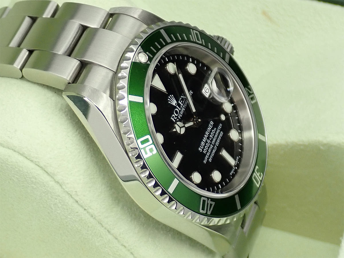 ロレックス サブマリーナー デイト Ref.16610LV ブラック文字盤 中古 AZ910779