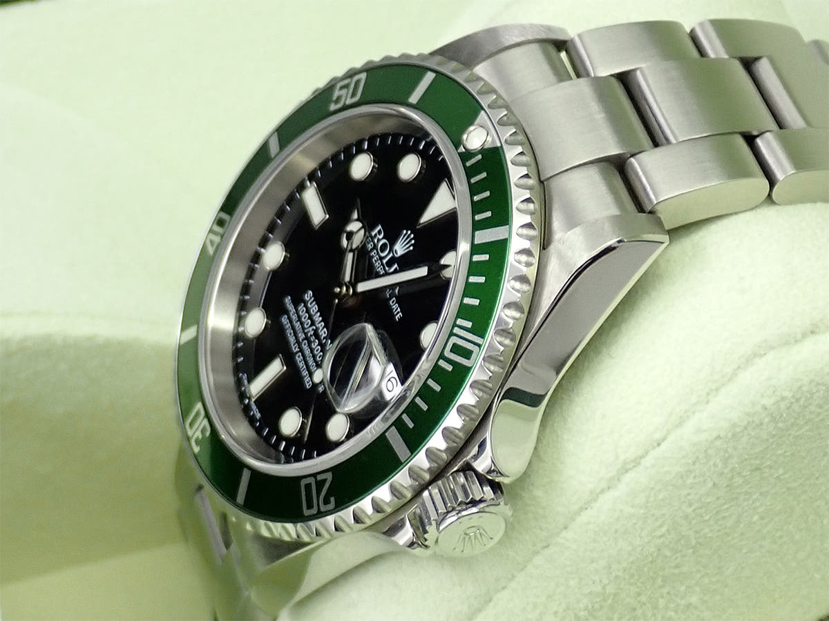 ロレックス サブマリーナー デイト Ref.16610LV ブラック文字盤 中古 AZ910779