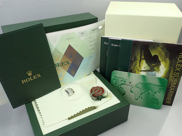 ロレックス サブマリーナー デイト Ref.16610LV ステンレススチール ブラック文字盤