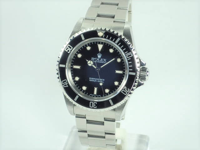 ロレックス サブマリーナー Ref.14060 ブラック文字盤 中古 submariner-220