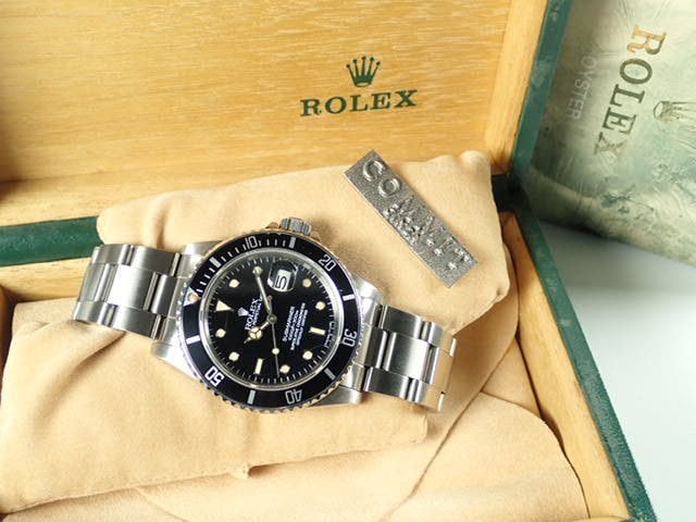 ロレックス サブマリーナー Ref.16800 ブラック文字盤 中古 submariner-224