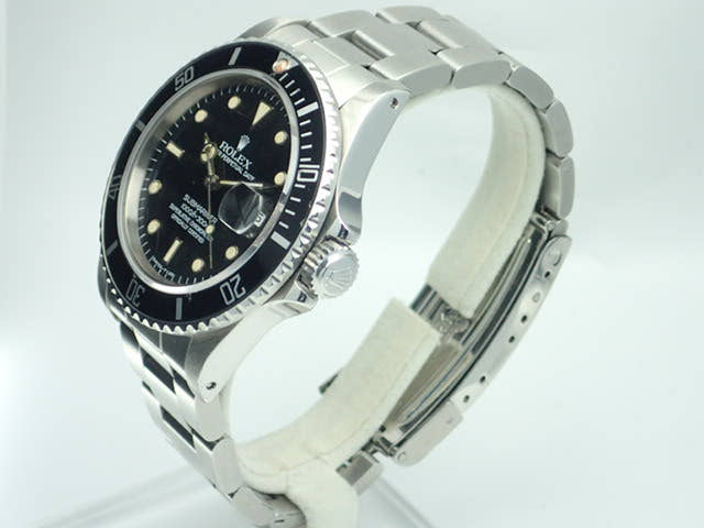 ロレックス サブマリーナー Ref.16800 ブラック文字盤 中古 submariner-224