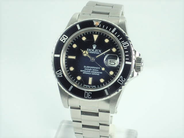 ロレックス サブマリーナー Ref.16800 ブラック文字盤 中古 submariner-224