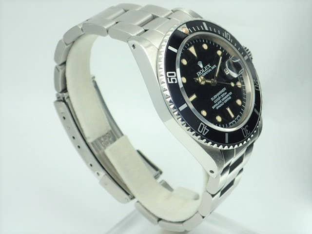 ロレックス サブマリーナー Ref.16800 ブラック文字盤 中古 submariner-224
