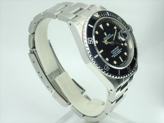 ロレックス サブマリーナー Ref.16800 ブラック文字盤 中古 submariner-224