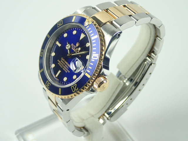 ロレックス サブマリーナー Ref.16613 ブルー文字盤 中古 submariner-226