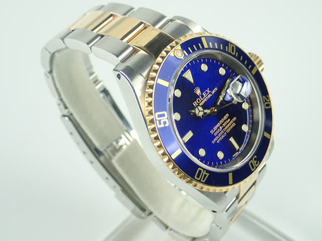 ロレックス サブマリーナー Ref.16613 ブルー文字盤 中古 submariner-226