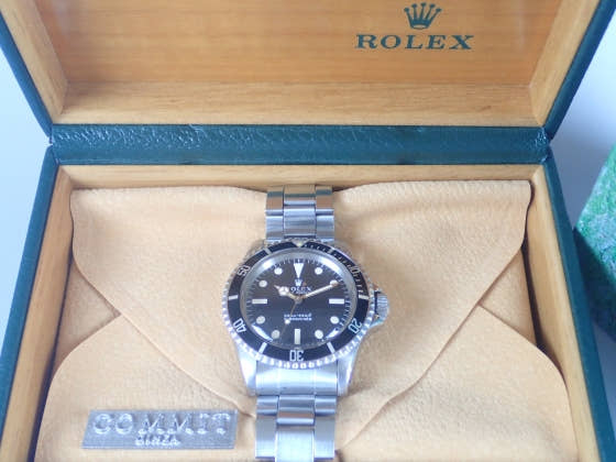 ロレックス サブマリーナー Ref.5513 ブラック文字盤 中古 submariner-22