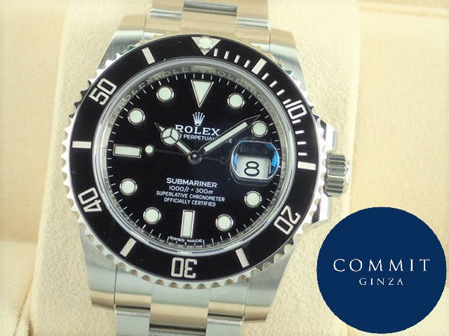 ロレックス サブマリーナー Ref.116610LN ブラック文字盤 中古 submariner-231