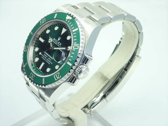 ロレックス サブマリーナー Ref.116610LV グリーン文字盤 美品 submariner-232