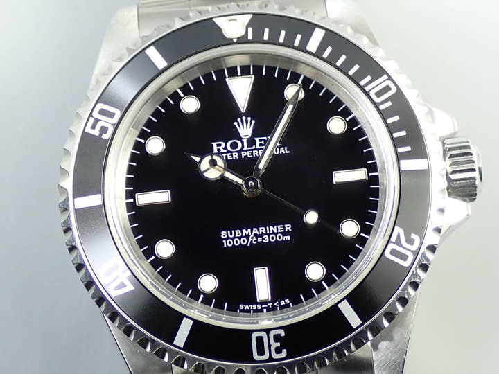 ロレックス サブマリーナー ノンデイト Ref.14060 ステンレススチール ブラック文字盤