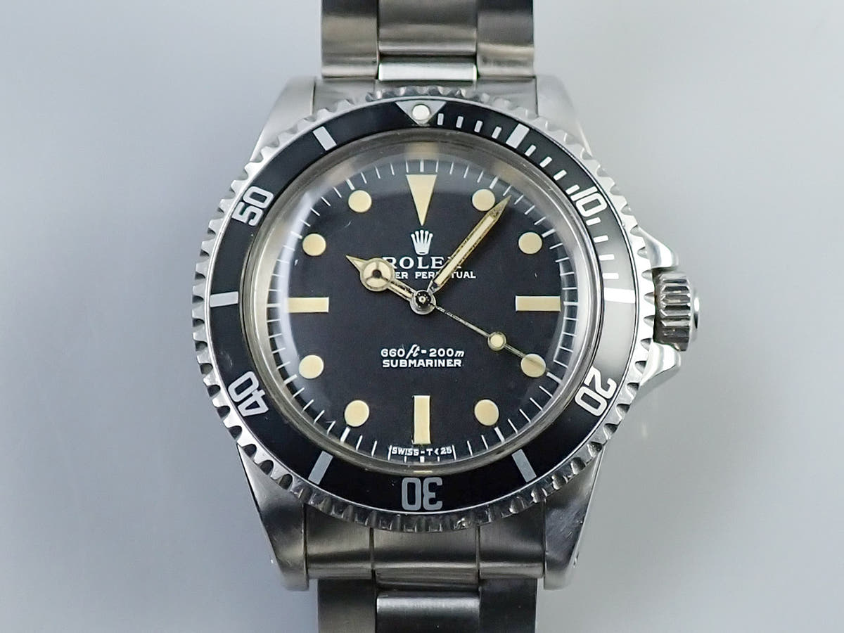 ロレックス サブマリーナー Ref.5513 ブラック文字盤 中古 6YL68M22
