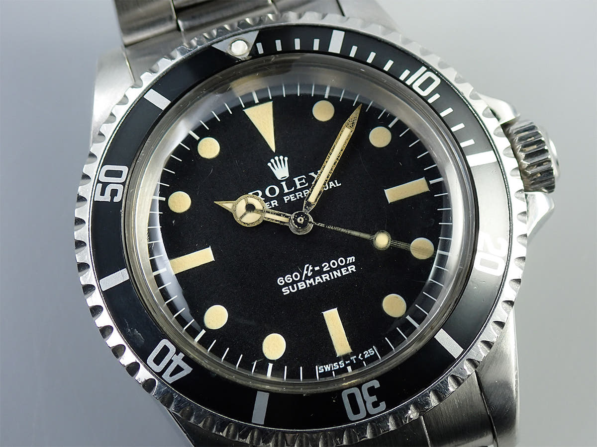 ロレックス サブマリーナー Ref.5513 ブラック文字盤 中古 6YL68M22