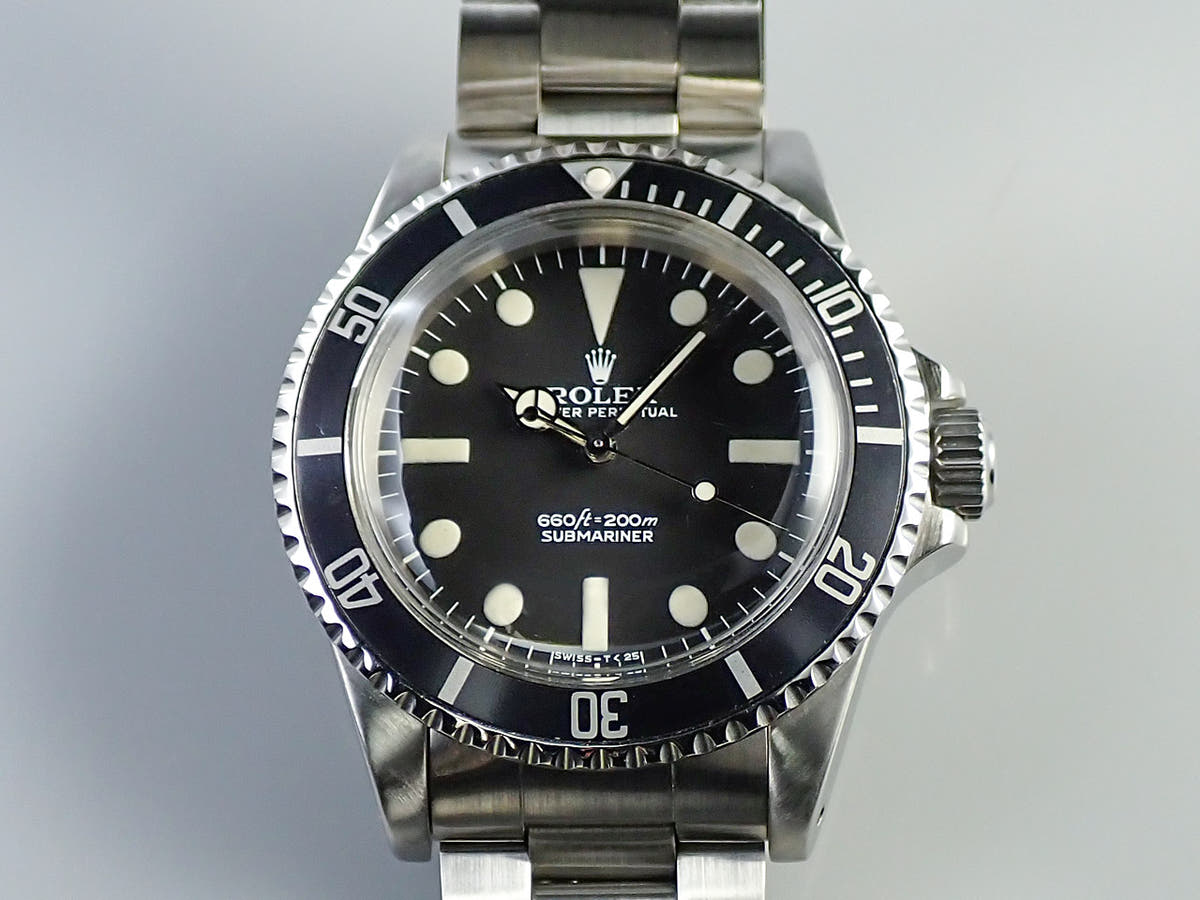 ロレックス サブマリーナー Ref.5513 ブラック文字盤 中古 166A5518