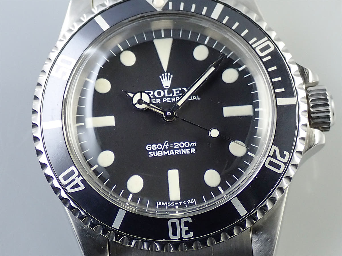 ロレックス サブマリーナー Ref.5513 ブラック文字盤 中古 166A5518