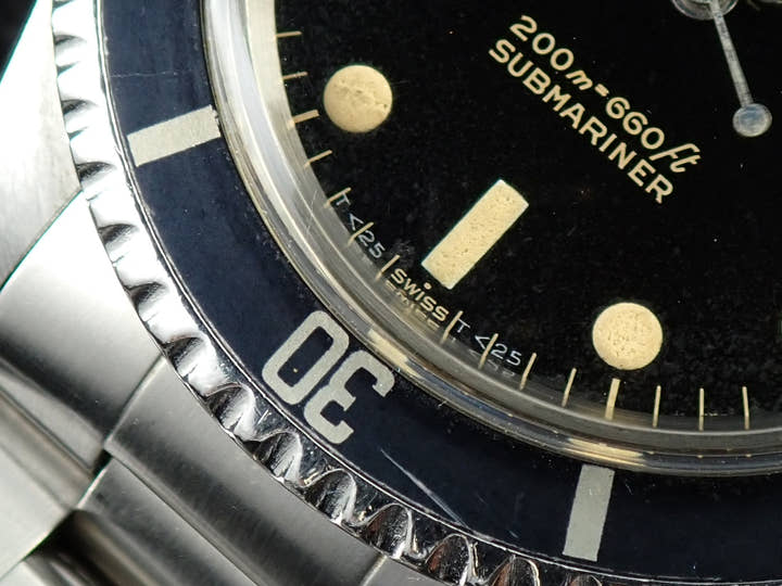 ロレックス サブマリーナー Ref.5513M ブラック文字盤 中古 RJHX9516