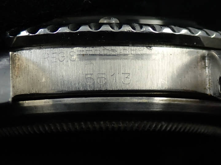 ロレックス サブマリーナー Ref.5513M ブラック文字盤 中古 RJHX9516