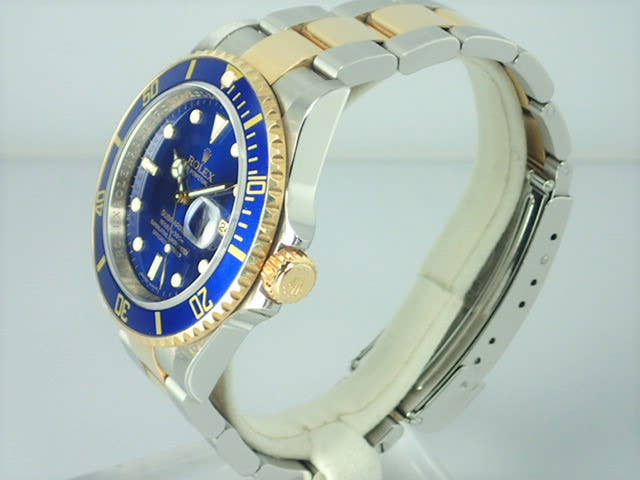 ロレックス サブマリーナー Ref.16613 ブルー文字盤 中古 submariner-239