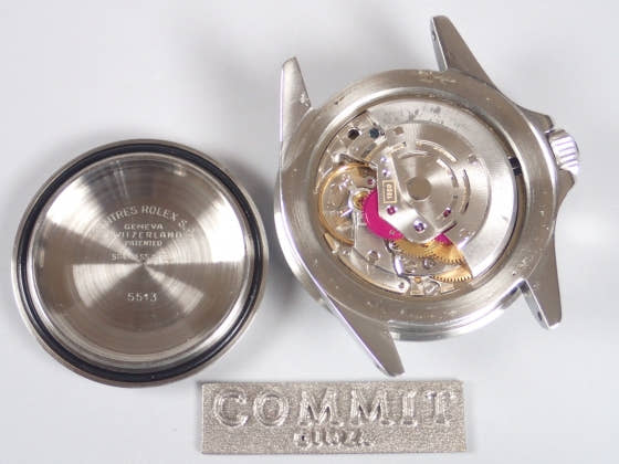 ロレックス サブマリーナー Ref.5513 ブラック文字盤 中古 submariner-23