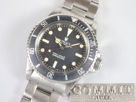 ロレックス サブマリーナー Ref.5513 ブラック文字盤 中古 submariner-23