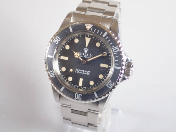 ロレックス サブマリーナー Ref.5513 ブラック文字盤 中古 submariner-23