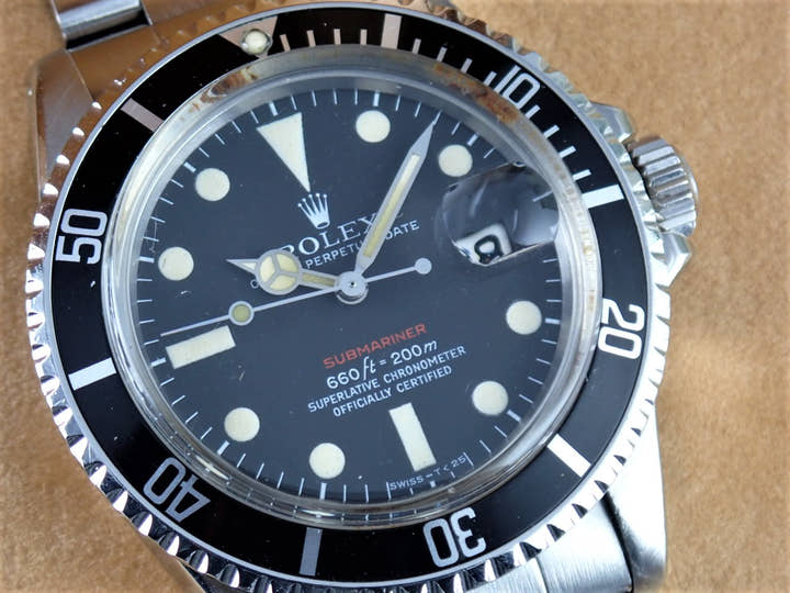 ロレックス サブマリーナー Ref.1680 ブラック文字盤 中古 submariner-240