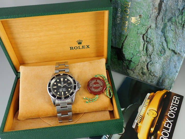 ロレックス サブマリーナー Ref.1680 ブラック文字盤 中古 submariner-243