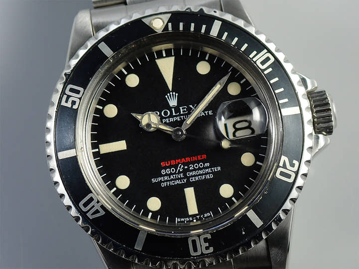 ロレックス サブマリーナー デイト Ref.1680 ステンレススチール ブラック文字盤