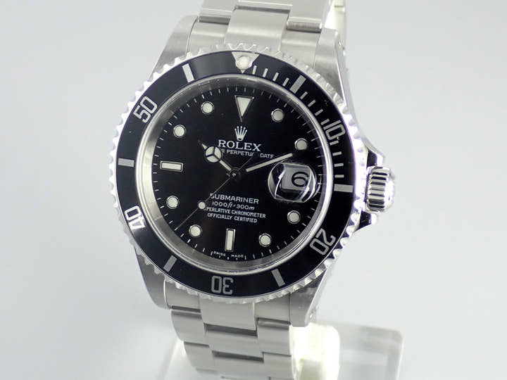 ロレックス サブマリーナー Ref.16610 ブラック文字盤 中古 submariner-248