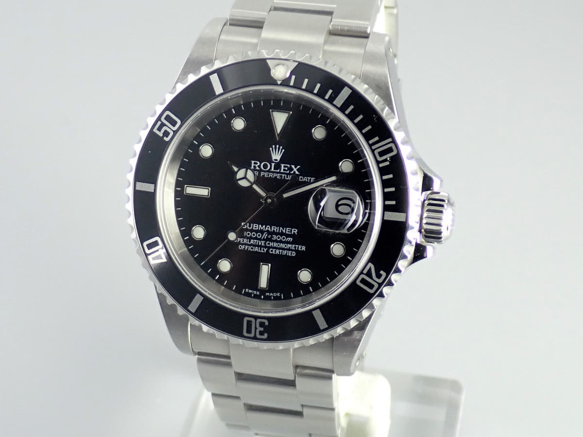 ロレックス サブマリーナー Ref.16610 ブラック文字盤 中古 submariner-248