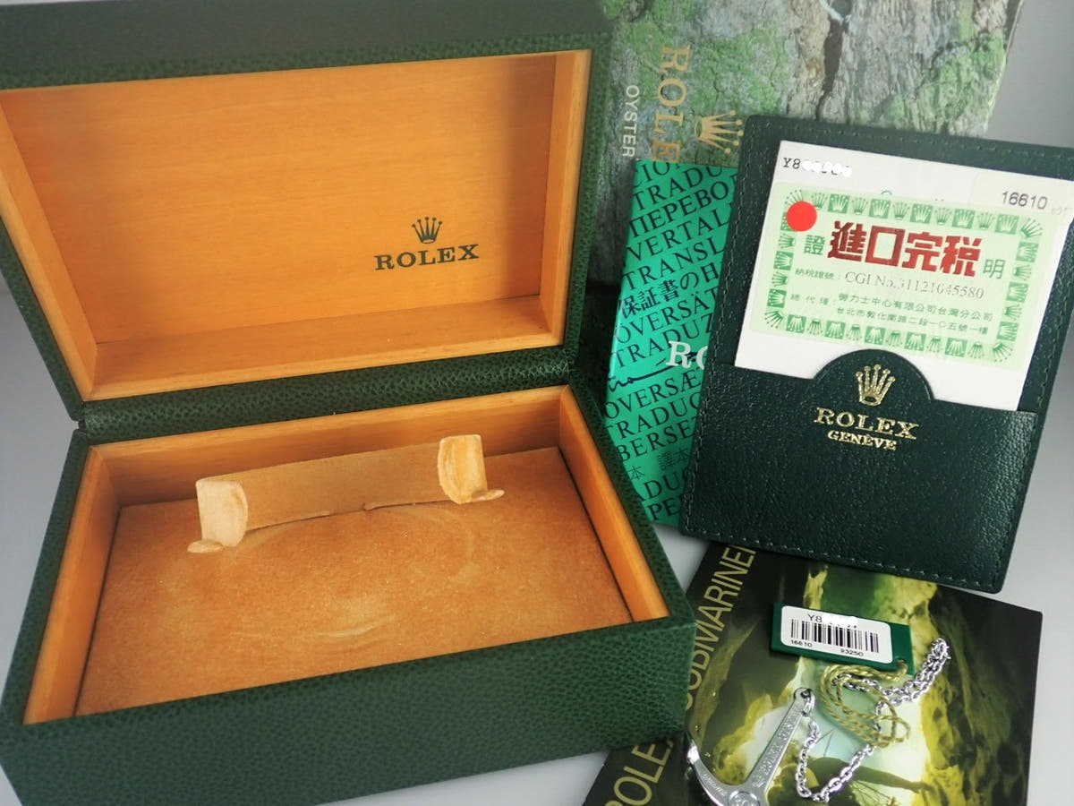 ロレックス サブマリーナー Ref.16610 ブラック文字盤 中古 submariner-248
