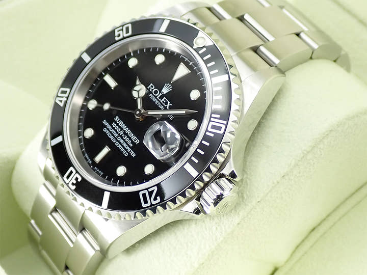 ロレックス サブマリーナー デイト Ref.16610 ステンレススチール ブラック文字盤