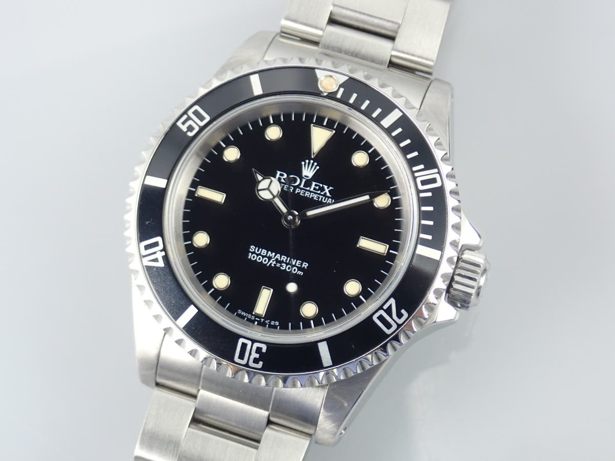 ロレックス サブマリーナー Ref.14060 ブラック文字盤 中古 submariner-252