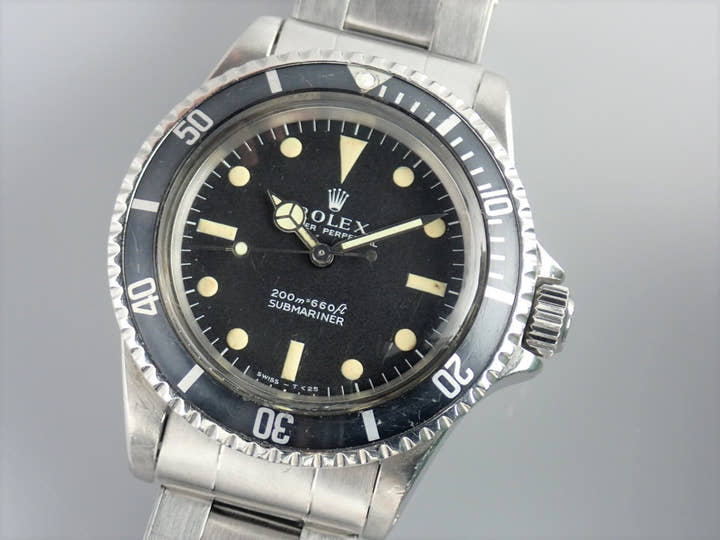 ロレックス サブマリーナー Ref.5513 ブラック文字盤 中古 submariner-254