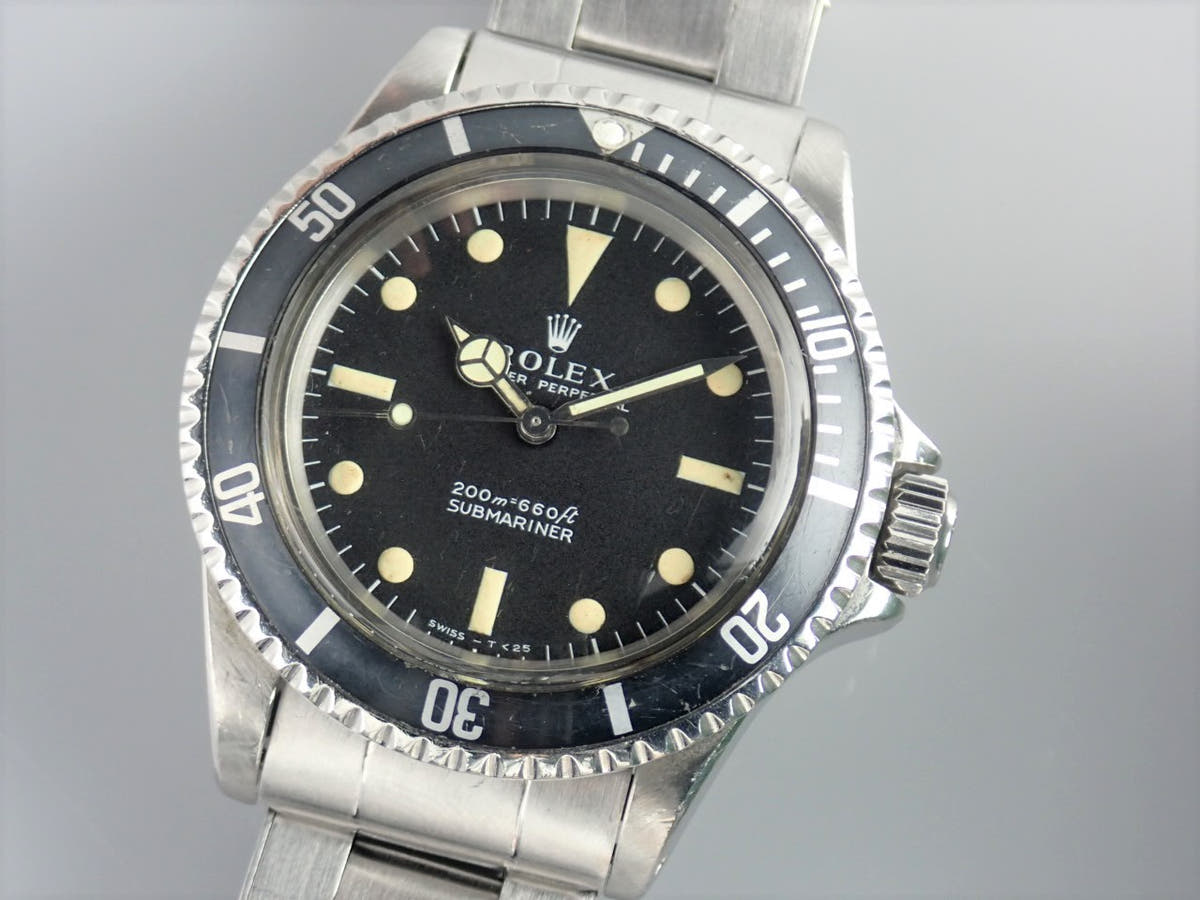 ロレックス サブマリーナー Ref.5513 ブラック文字盤 中古 submariner-254