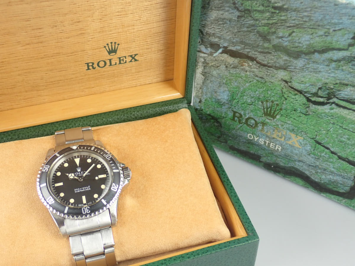 ロレックス サブマリーナー Ref.5513 ブラック文字盤 中古 submariner-254