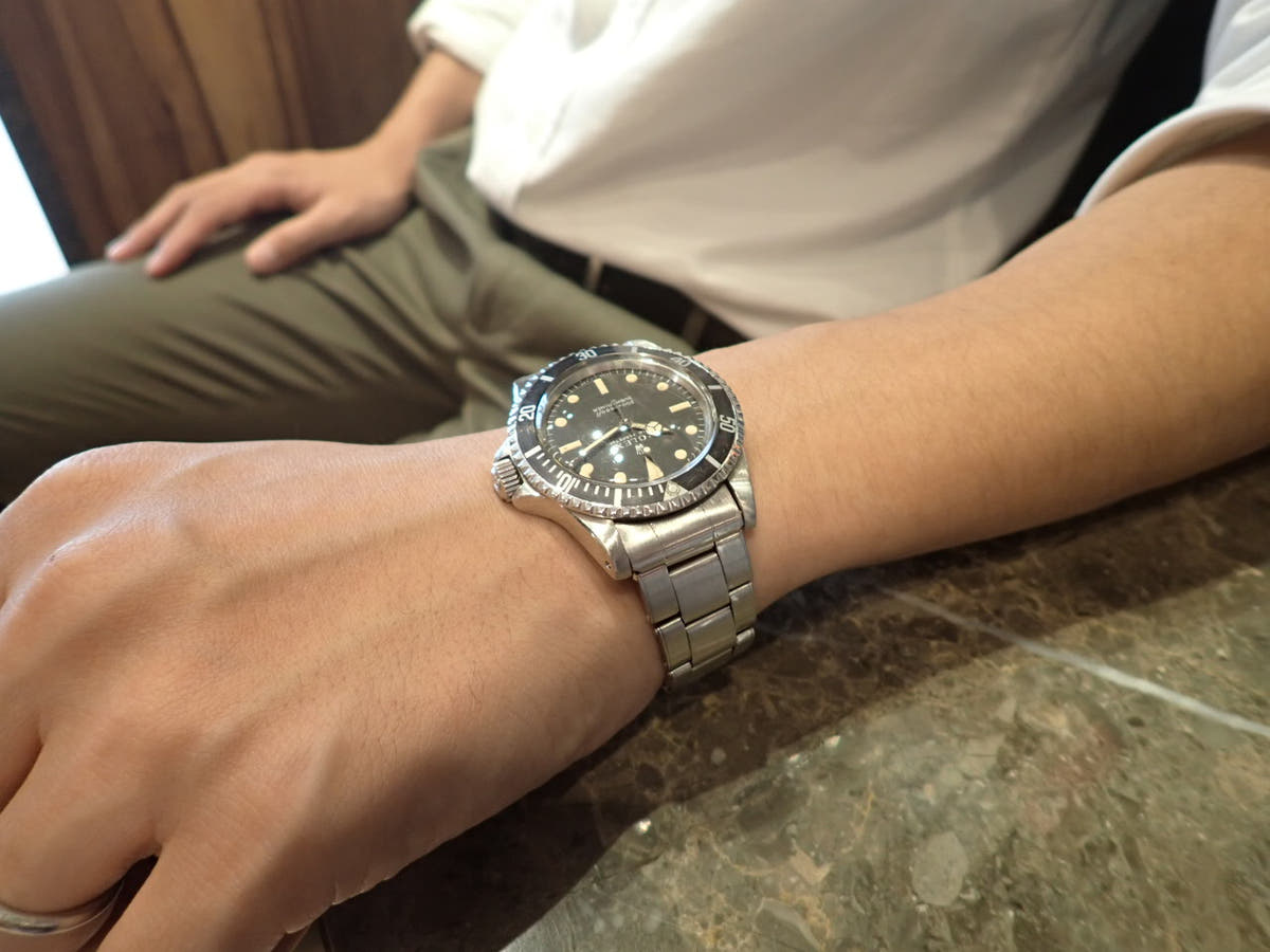 ロレックス サブマリーナー Ref.5513 ブラック文字盤 中古 submariner-254