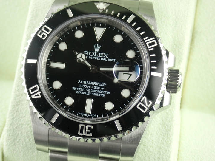 ロレックス サブマリーナー Ref.116610LN ブラック文字盤 中古 submariner-256