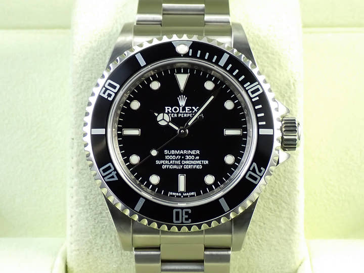 ロレックス サブマリーナー ノンデイト Ref.14060M ステンレススチール ブラック文字盤