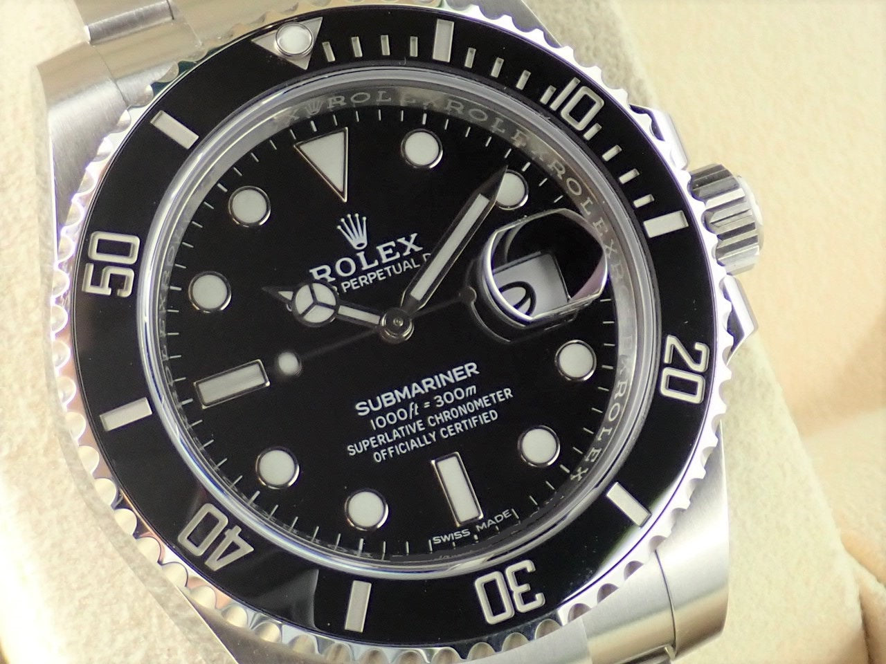 rolex submariner random date