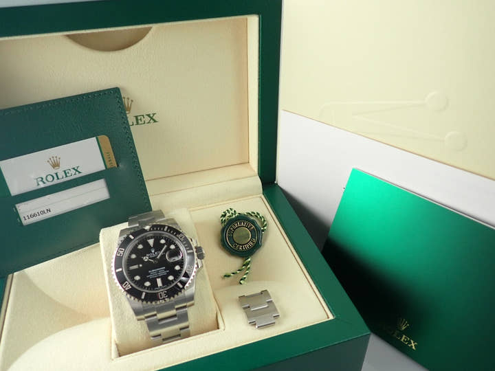 ロレックス サブマリーナー Ref.116610LN ブラック文字盤 中古 submariner-259