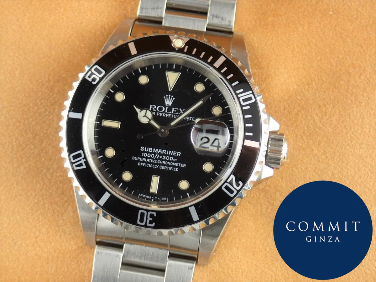ロレックス サブマリーナー Ref.16610 ブラック文字盤 中古 submariner-261