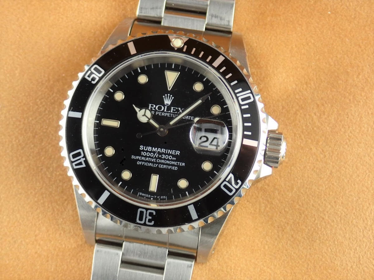 ロレックス サブマリーナー Ref.16610 ブラック文字盤 中古 submariner-261