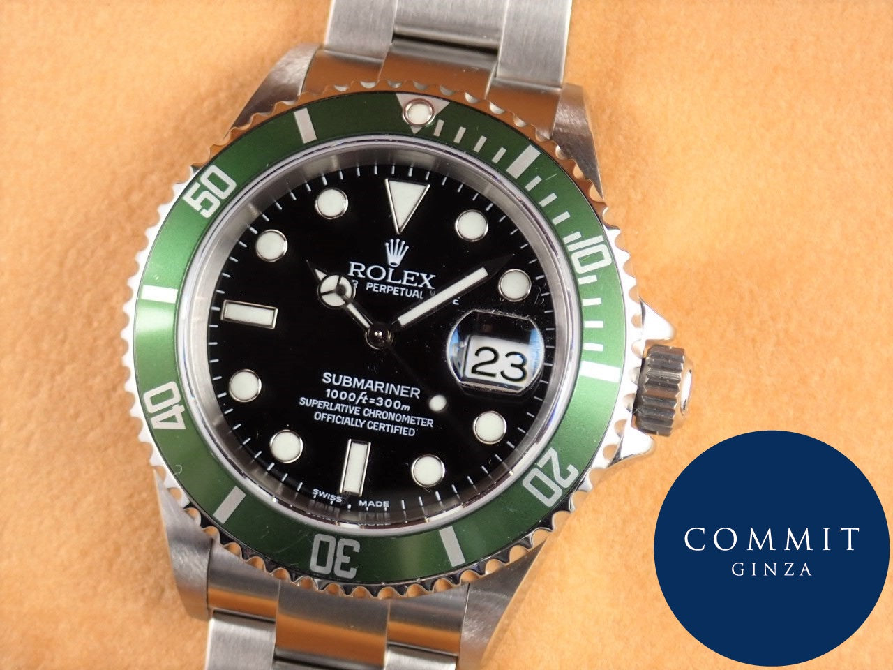 Rolex Submariner Green F