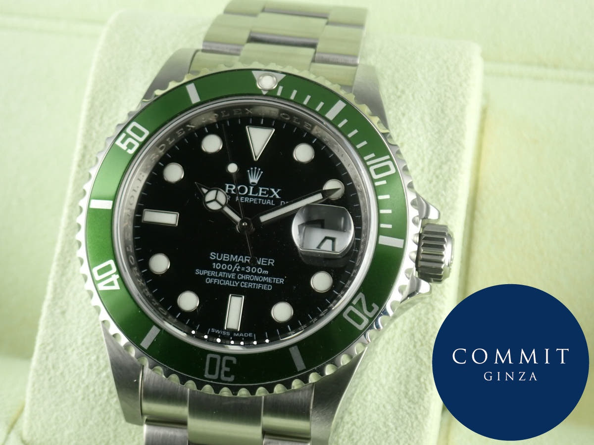 ロレックス サブマリーナー Ref.16610LV ブラック文字盤 中古 submariner-264