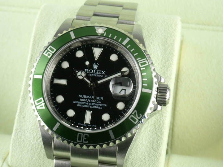 ロレックス サブマリーナー Ref.16610LV ブラック文字盤 中古 submariner-264
