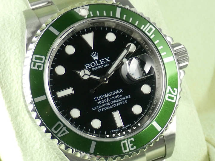ロレックス サブマリーナー Ref.16610LV ブラック文字盤 中古 submariner-264
