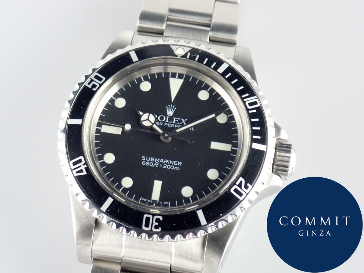 ロレックス サブマリーナー Ref.5513 ブラック文字盤 中古 submariner-265