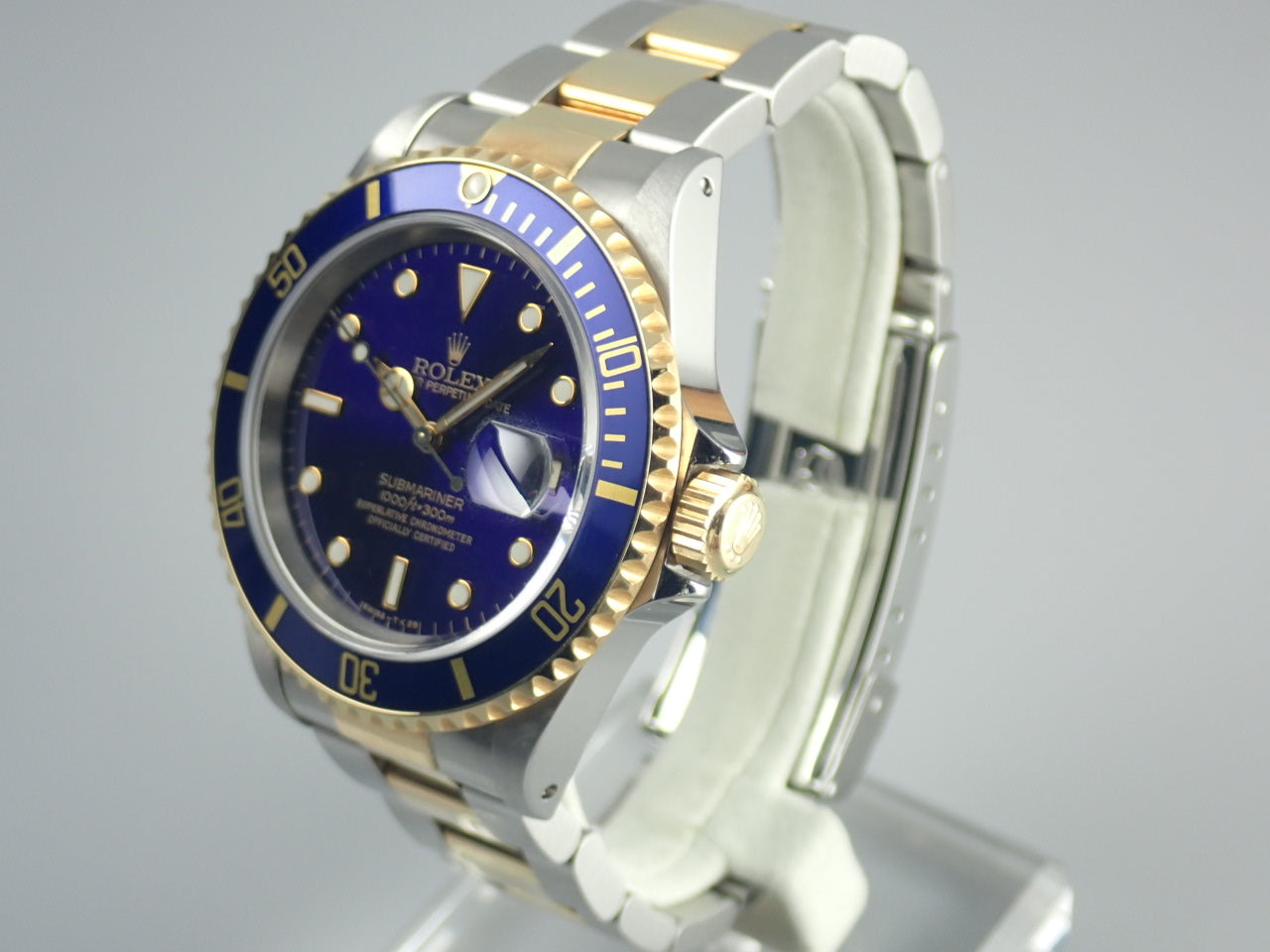 Rolex Submariner combination model blue sub X serial number